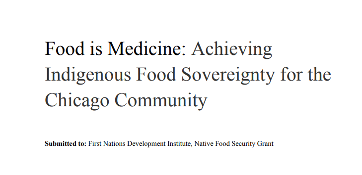 Native Food Security Grant&nbsp;Application